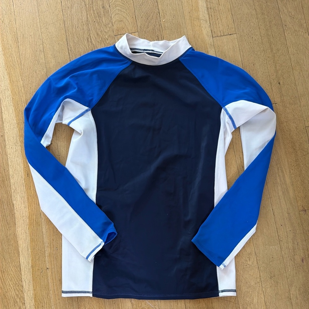 Lands End Boys Rash Guard, size medium (8-10)